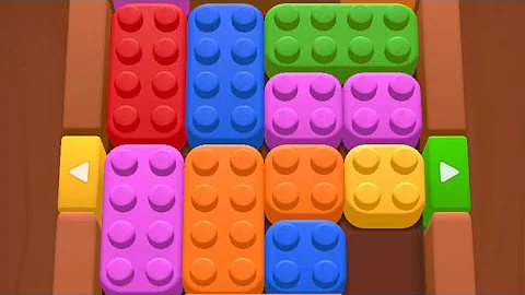 Color Block Puzzle 3D Jam Level 31 32 33 34 35 Game Walkthrough Solution