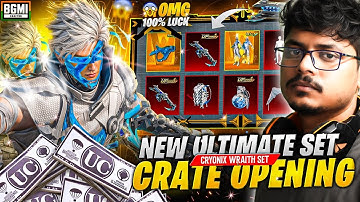 😱 OMG !! NEW ULTIMATE SUIT Cryonix Wraith Set + Vector Upgrade 🔥| BGMI