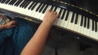 Bb / A# harmonic minor scale  |  2 octaves on piano  |  right hand - SLOW
