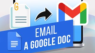 Google Docs: Email a Doc as an Attachment | Send Google Drive attachments in Gmail