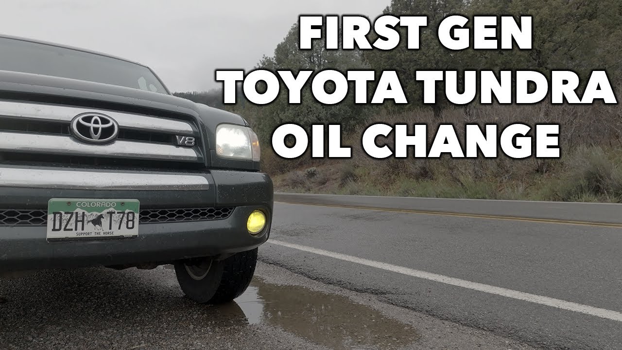 2006 Toyota Tundra Oil Type