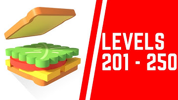 Sandwich! Game Level 201-250 Walkthrough | Popcore Games