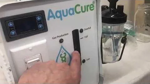 AquaCure AC50 SetUp and Operation
