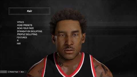 How to create Afro Kobe Bryant on 2k17!!!!!