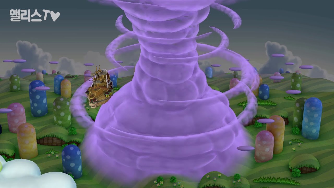 뉴 슈퍼마리오 브라더스 U 디럭스@ 프로즌대지-요새 [물방울과 고드름추성이 요새] 친구들과 스타코인 - 닌텐도 스위치 게임  [앨리스TV] New Super Mario Bros.U