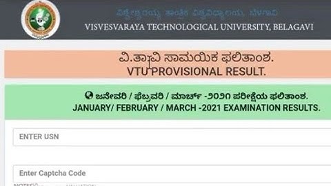 When is Vtu 3rd Sem Results 2021? | Vtu Update 2021