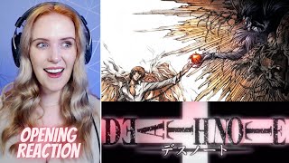 Reacting to ''Death Note" S1 Opening!