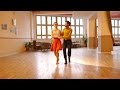 Throwback beginner lindy hop combos with oli kris and anna