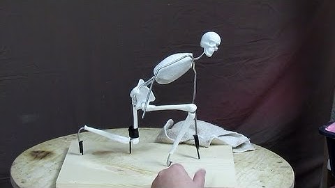 The Scout - part 01- Using an 18 inch TruForm Armature to Start a clay of a Native American Scout