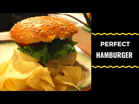 Perfect Hamburger || How to Make Homemade Hamburger ||  Classic Hamburgers || The Visionary Family