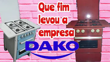 Quem fabrica Fogão Dako?