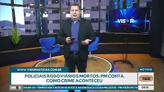 PM conta como reagiu ao ataque em que dois policiais rodoviários foram mortos