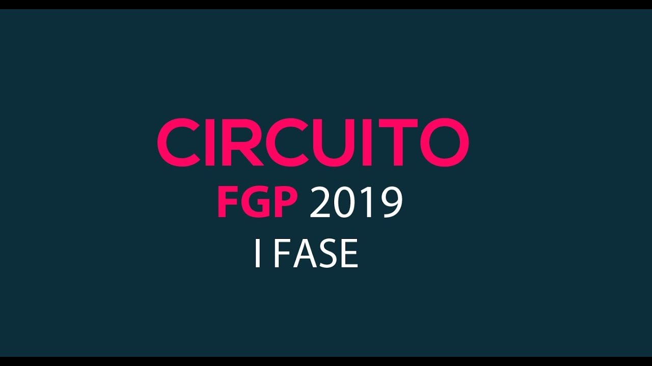 Final Fase I Circuito Gallego FGP