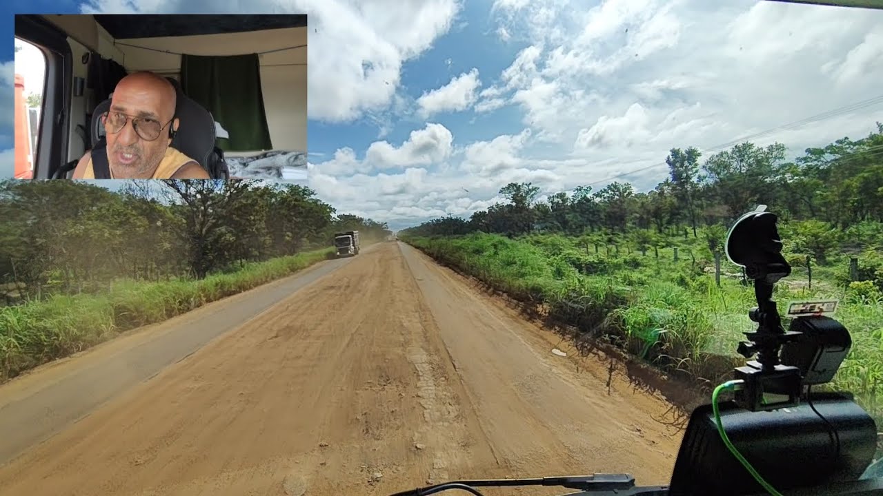 Um trecho curto Ruim na BR 343 no PI