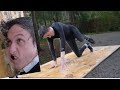 Can a Person escape a human-sized Glue Trap?