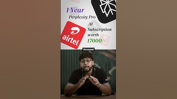Airtel-gebruikers krijgen Perplexity Pro AI ter waarde van ₹17.000 GRATIS! 🚨🤯