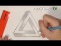 3D треугольник / Как нарисовать 3D фигуру самому