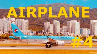 도심 속 작은 울산공항 활주로 강풍 이착륙 택싱 비행기 군용기 전용기 airport landing and taking off A220 B737 #비행기 #planespotting