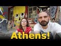 Eating Tons of Greek Food in Athens, Greece