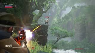 Uncharted 4 Multiplayer - Hilarious Ledge Kill