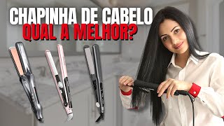 Qual a MELHOR CHAPINHA? | Top 5  Melhores CHAPINHA de cabelo | Melhor PRANCHA alisadora de cabelo