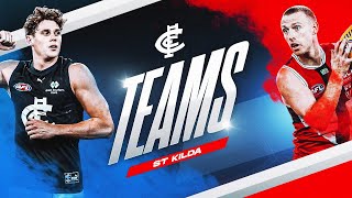 The Extended Teams | Carlton v St Kilda | AFL Round 21, 2023