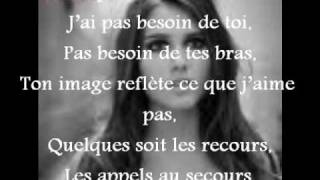 "Pas besoin de toi" Joyce Jonathan- Lyrics chords