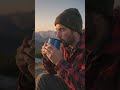 🏕️ Solo Camping at Sunset 🌅 | Peaceful Nature Escape #Shorts