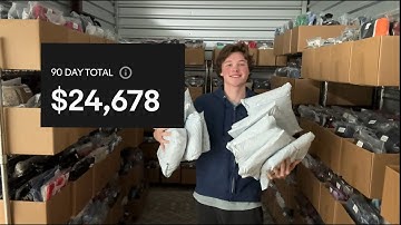 Day in the life of a 20 year old Ebay reseller
