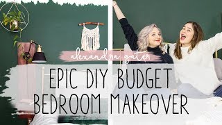 Epic Small Bedroom Makeover On A Budget | DIY Bedroom Hacks