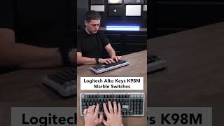 Logitech Alto Keys K98M Mechanical Keyboard Typing Test Logitech Alto Keys K98M Mechanical Keyboard Typing Test