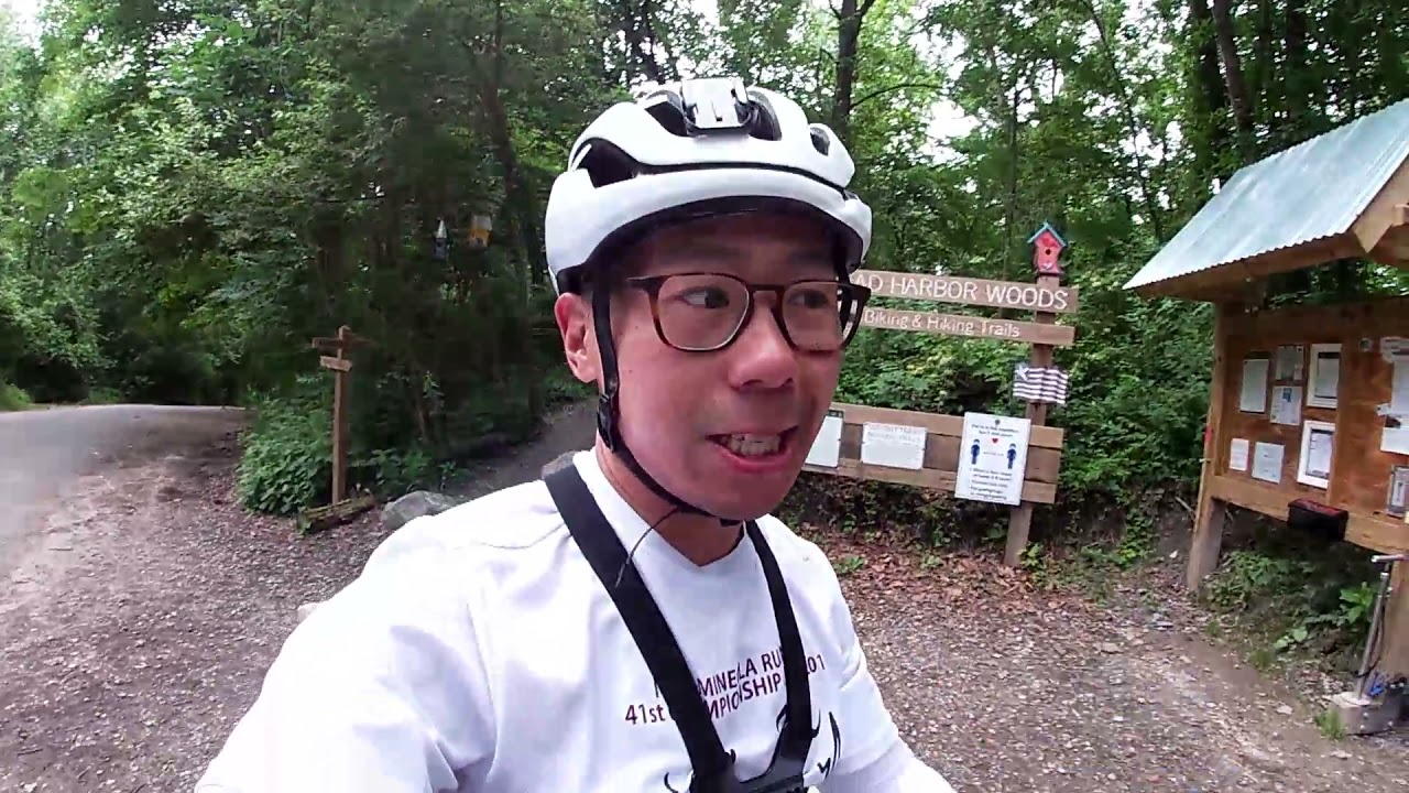 First time ever riding a MTB! (Hempstead Harbor Woods Mountain Bike Trails)