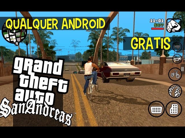 TUTORIAL DE COMO BAIXAR O GTA-SA ANDROID 🤯. link na bio ! #gtasanandr