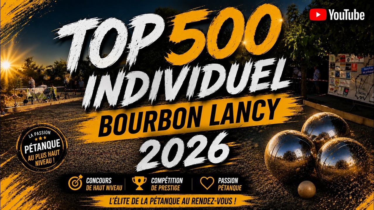 Miniature : TOP500 individuel Bourbon-Lancy 2026 – 2e partie | Defacq vs Hurtado