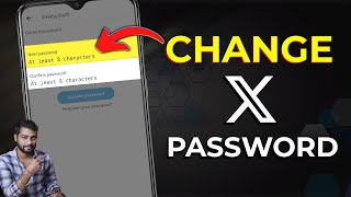 How To Change X(Twitter) Password On Android Phone 2024