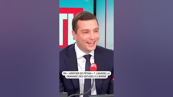 RN "heir to Pétain"? Jordan Bardella demands an apology from Elisabeth Borne