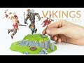 Battle Scene (Vikings: War of Clans)  – Polymer Clay Tutorial