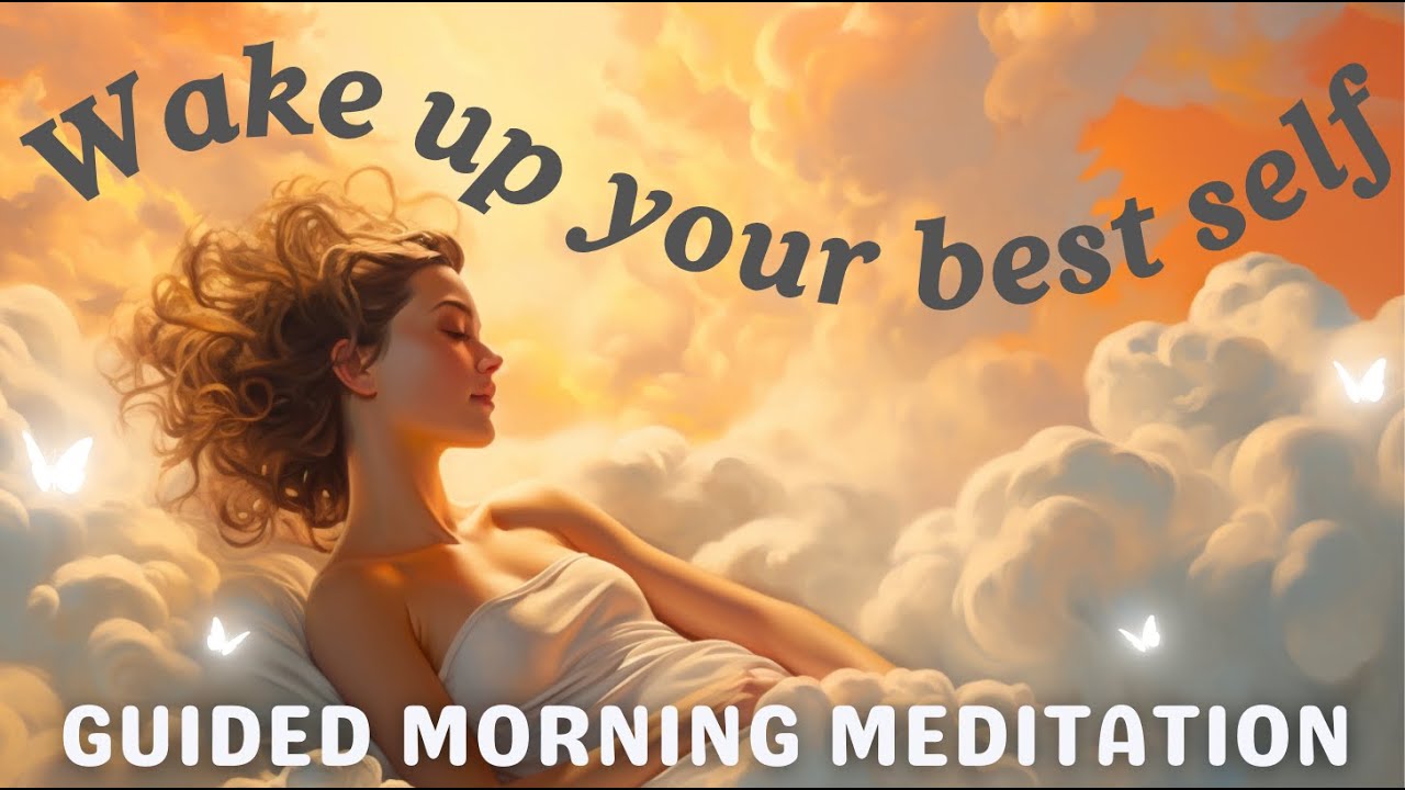 Guided Morning Wake Up Meditation in Bed | 10 Minutes to Your Best Self ...