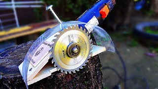 Awesome idea with Angle Grinder!