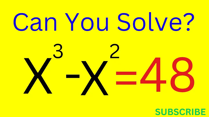 A Nice Algebra Math Olympiad Problem | Find The Value Of X |