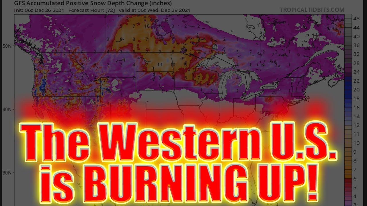 Shocking Snowfall Totals Indicate Overheating West