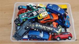 Box full of Car models and Amazing Trucks