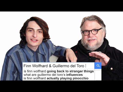 Finn Wolfhard &amp; Guillermo del Toro Answer the Web&#39;s Most Searched Questions | WIRED