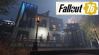 【fallout76 wastelanders実況】 モダンでお洒落なＢＡＲをアパラチアに！その他、少しだけ建築テクニック紹介！