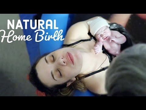 INCREDIBLE HOME WATER BIRTH (Positive, Calm & Peaceful)