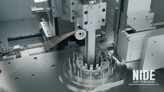 Needle Winding Technology-Automatic stator needle coil winder