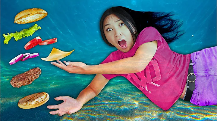 LIVING UNDERWATER 24 HOURS CHALLENGE! LAST TO LEAV...