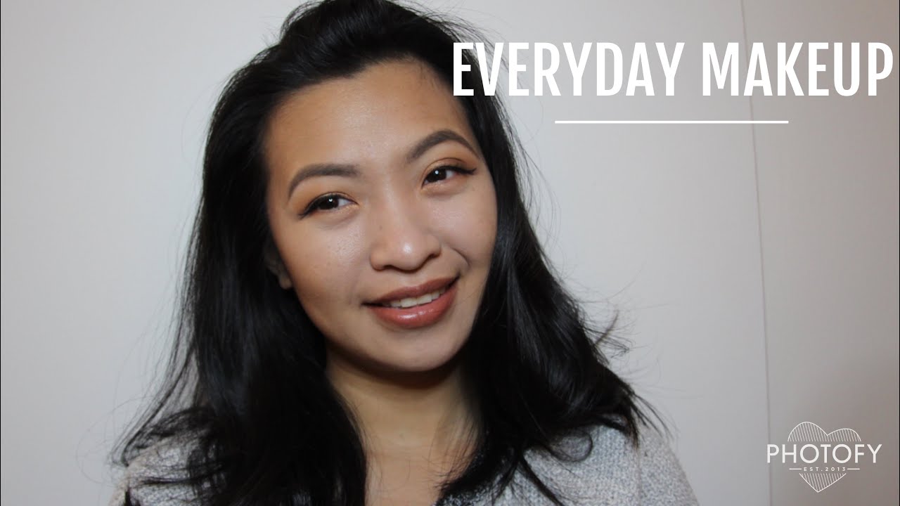 MY EVERYDAY LOOK | UNEVEN EYELIDS - YouTube