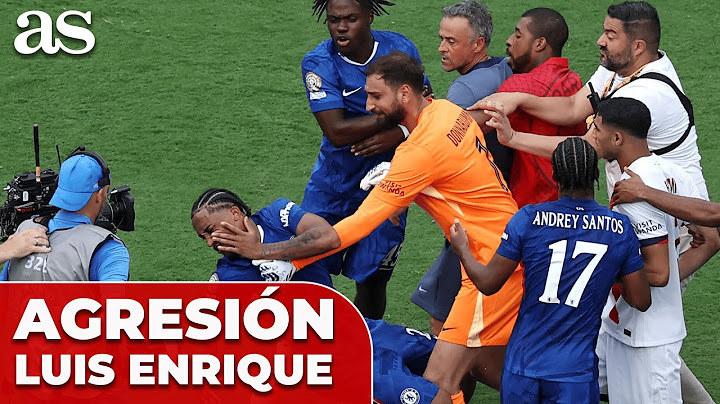 La AGRESIÓN de LUIS ENRIQUE a JOAO PEDRO que desató el CAOS en la FINAL del MUNDIAL DE CLUBES