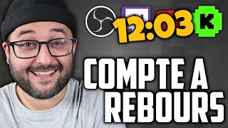 Mettre un Compte à Rebours (Countdown Timer) sur OBS Studio Facilement